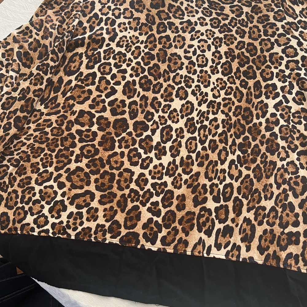 Ruby Road Leopard Print Top - image 1